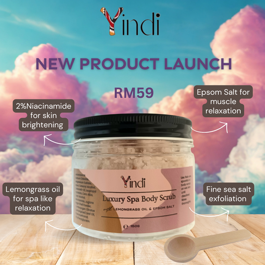 Yindi Luxury Spa Body Scrub (150g)