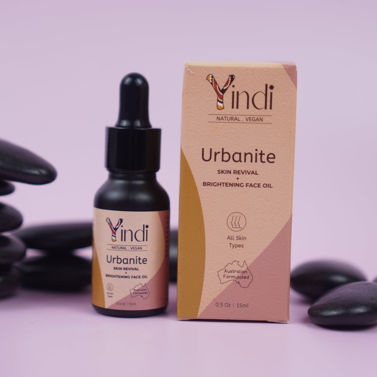 New Formula - Urbanite Skin Revival + Brightening Face Oil with Prickly Pear Seed Oil (15ml)