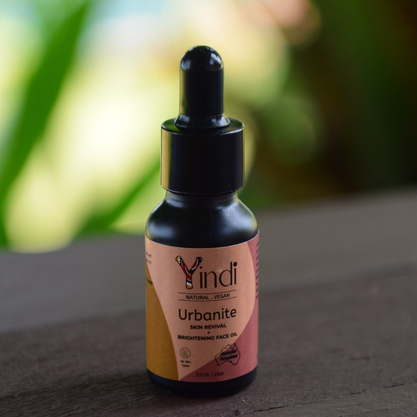 New Formula - Urbanite Skin Revival + Brightening Face Oil with Prickly Pear Seed Oil (15ml)