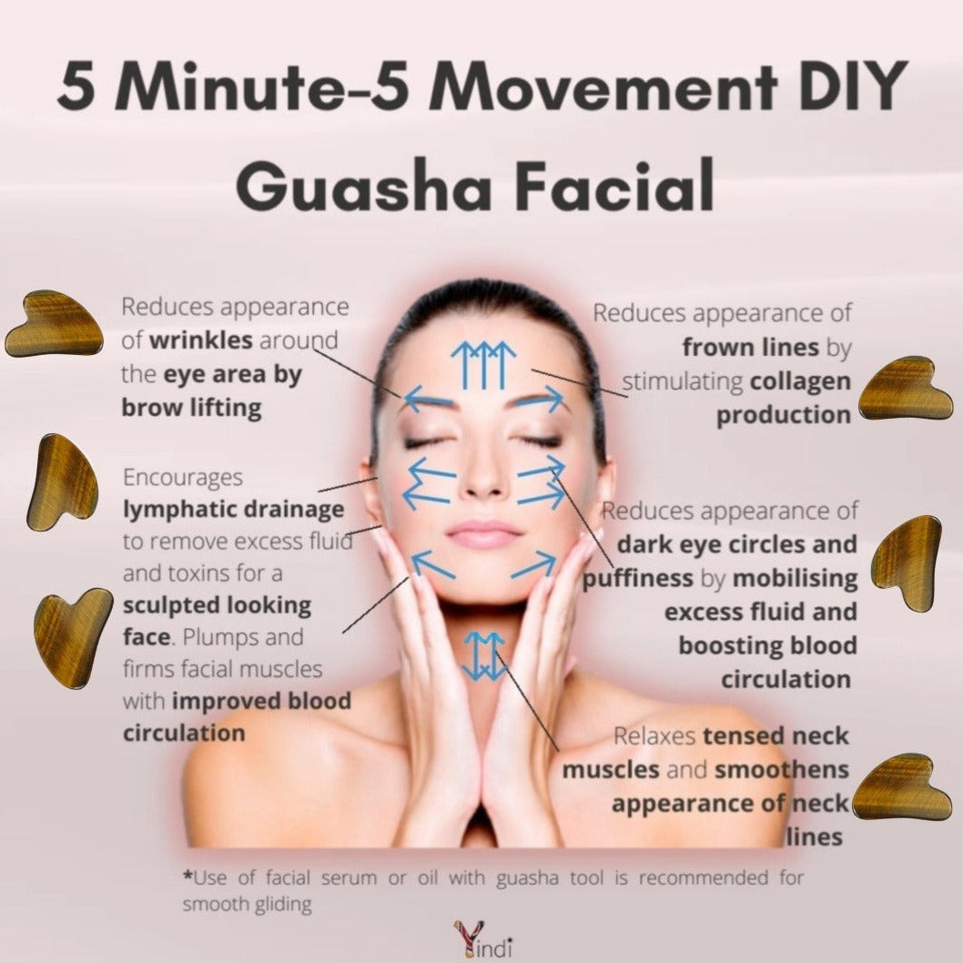 Yindi I Tiger Eye Gua Sha Stone